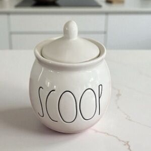 New Rae Dunn SCOOP Sugar Canister & Lid Artisan Collection by Magenta Container